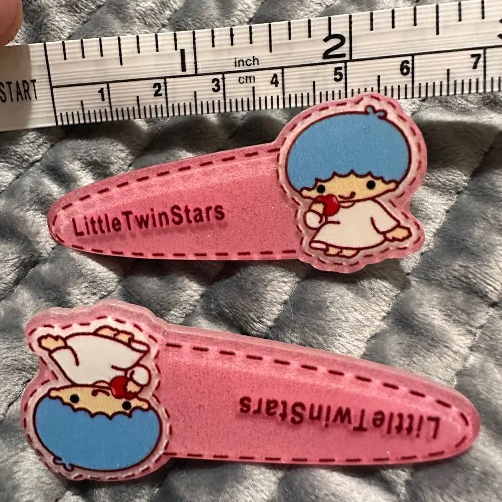 New little TwinStars Hair Accessories 2 pcs Hair Clip's
